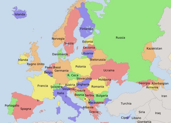 Tutte le capitali europee